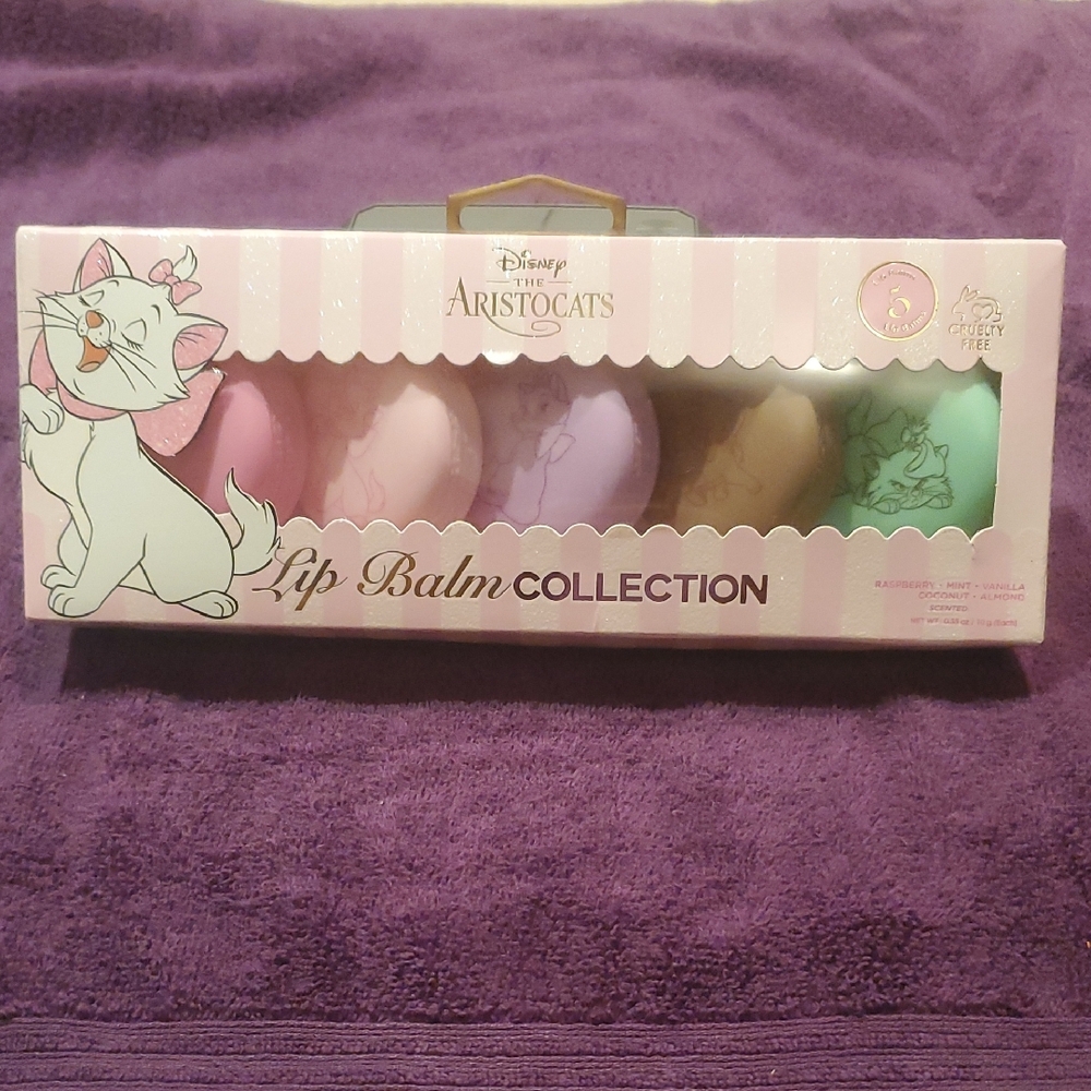 Disney Aristocats Lip Balm Set Of 5